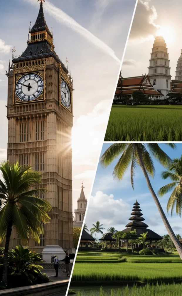 London and Bali — the two points in True Real Estate’s story